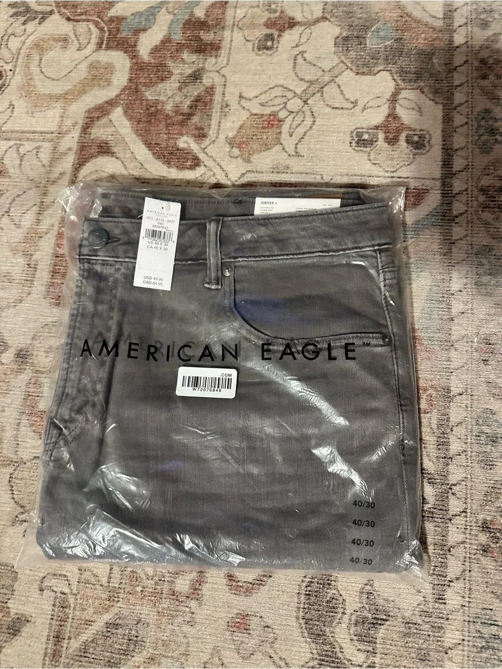 American Eagle Outfitters Light Grey Men's Jeans